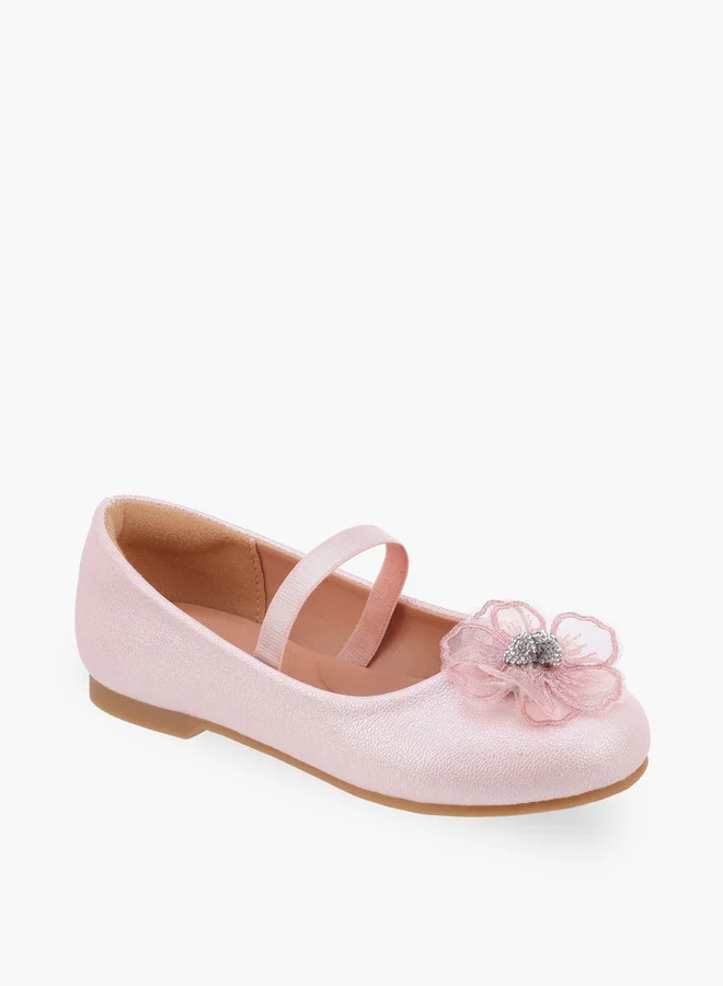 Celeste Girls Hook & Loop Ballerina Shoes Ramadan Collection